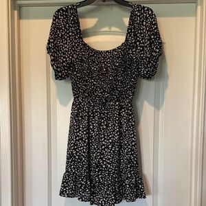 Altered State Black and White Polka Dot Dress